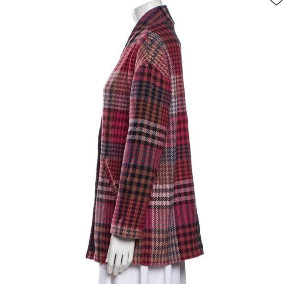 Rachel Zoe plaid coat - Picture 5 of 15
